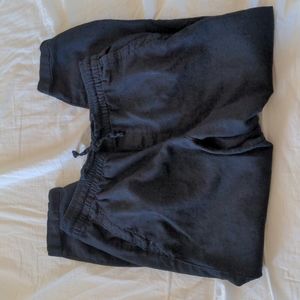 FREE with bundle: Old Navy black linen blend capri pants